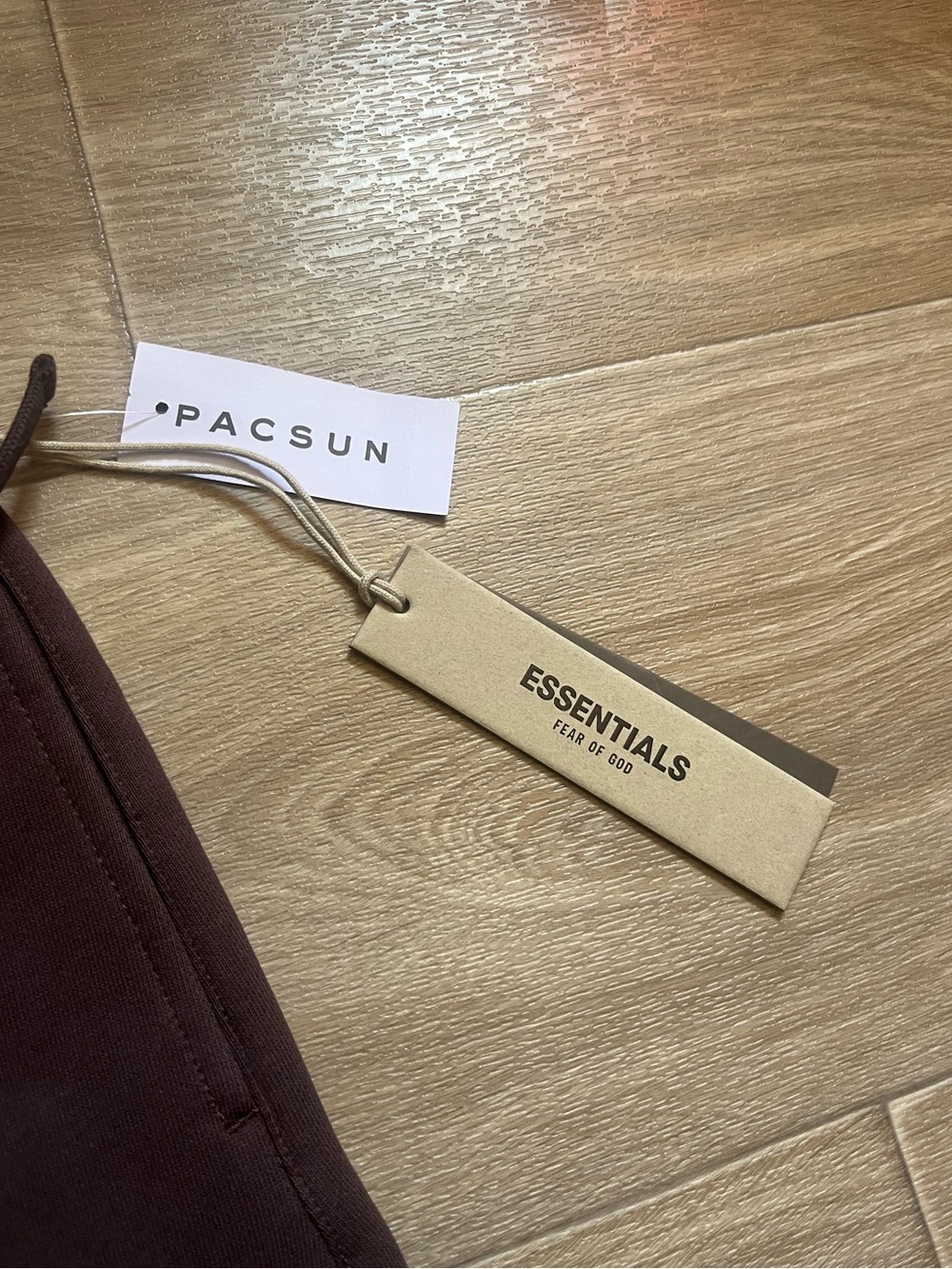 NEW Essentials Fear Of God Plum Relaxed Sweatpants - Sizes XS,S,M,L,XL - Picture 6 of 7